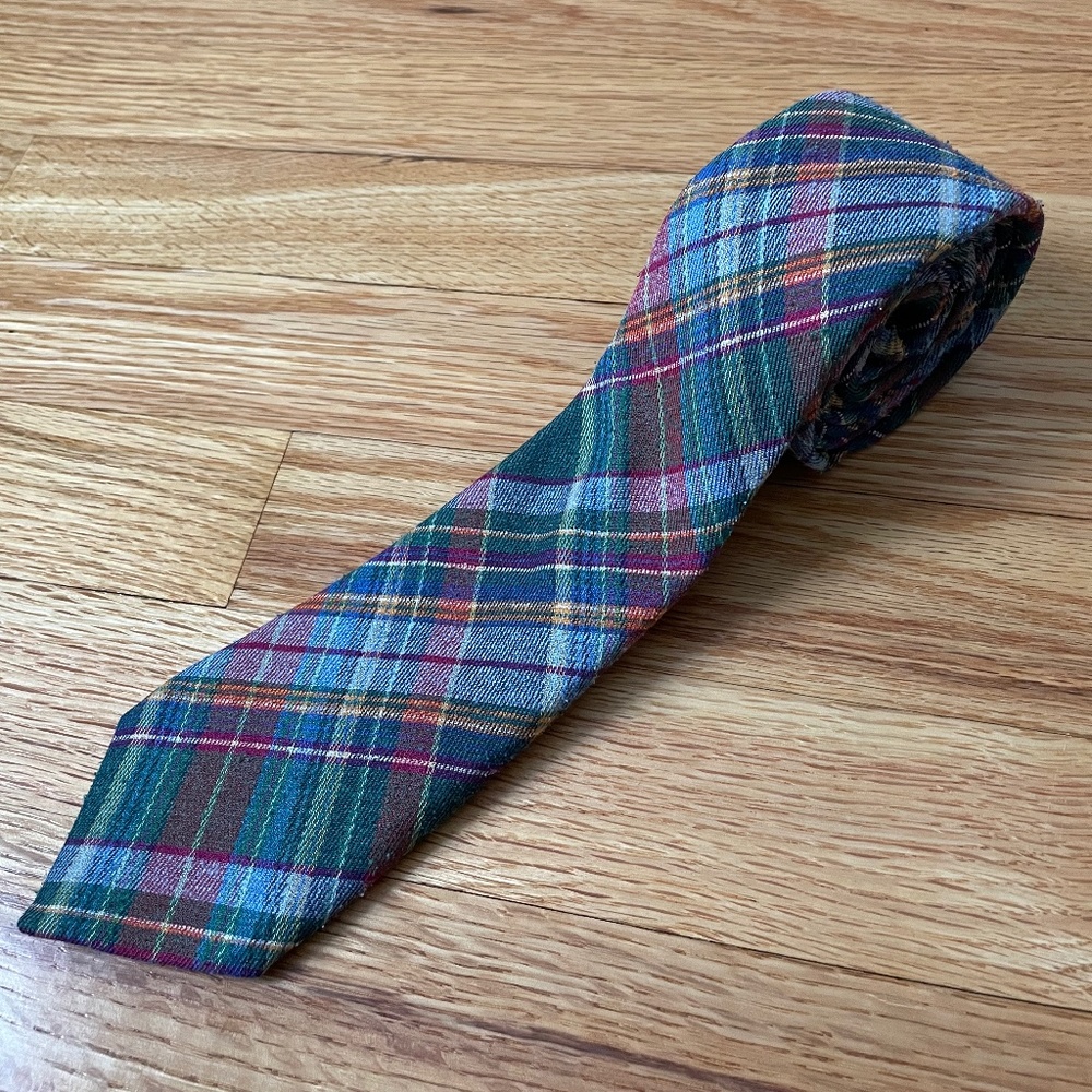 Charles Tyrwhitt silk plaid tie
